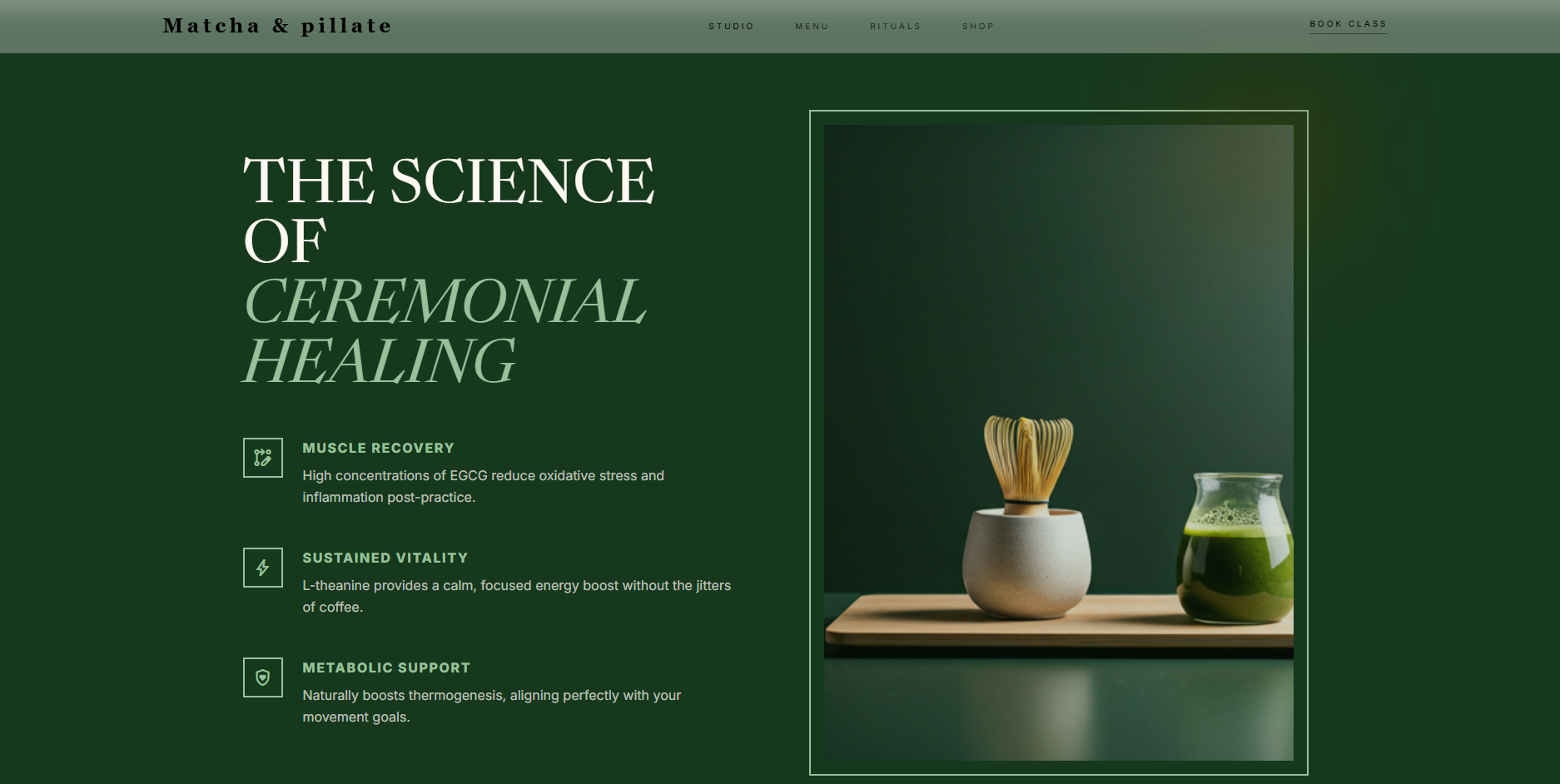Matcha & Pillate
